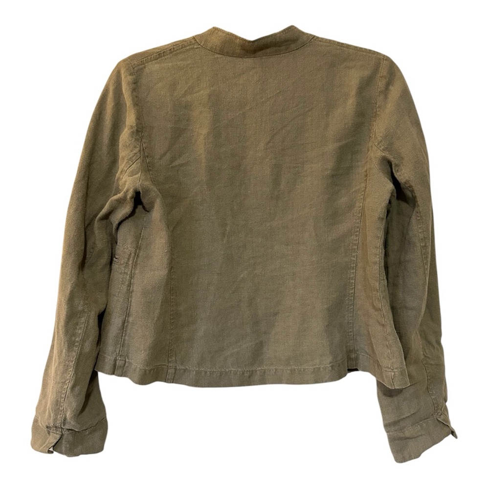 Eileen Fisher Linen Jacket - Picture 3 of 4